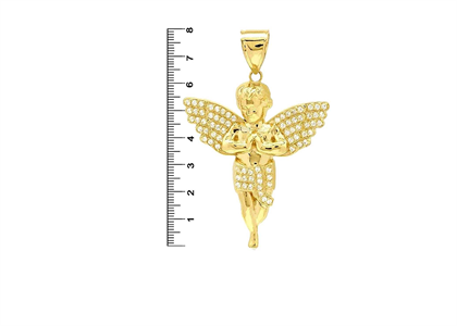 14 KT Solid Baby Jesus Angel Fashion Pendant
